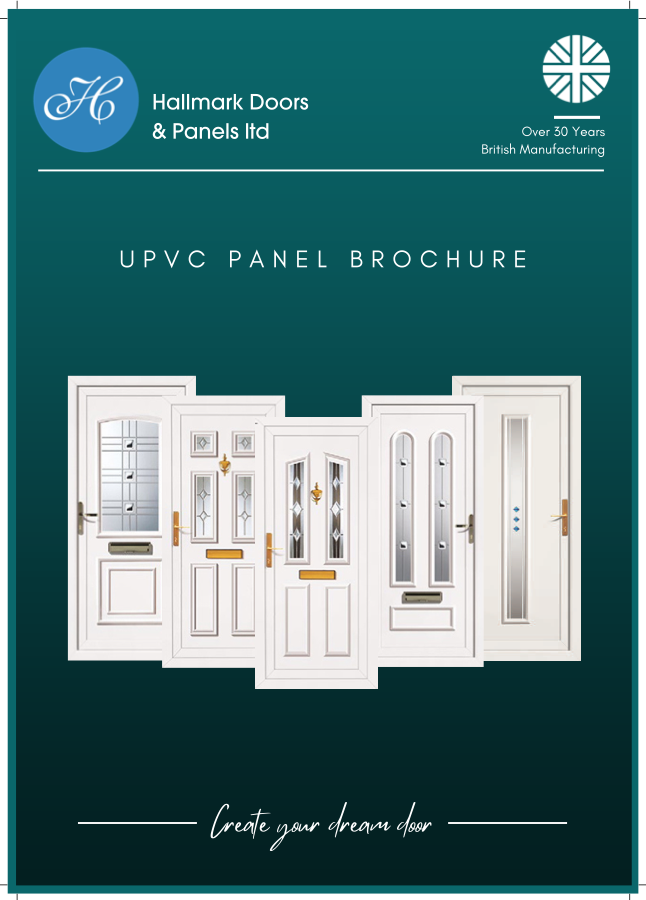 Hallmark UPVC brochure front cover