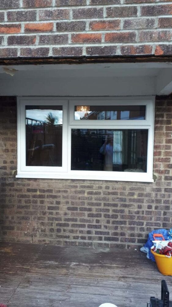 Replacement uPVC window brick home in Great Holland, Essex by A&E Window Doctor
