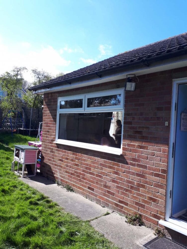 uPVC window replacement side elevation in Weeley, Essex by A&E Window Doctor